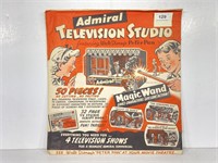 1953 Admiral Television Studio Play Set