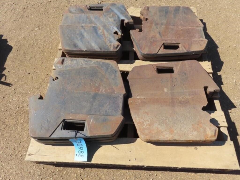 (10) CIH 8930 Tractor Weights #