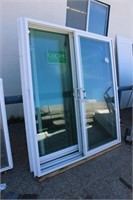 71-1/2x79-1/2 vinyl sliding glass door