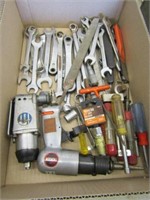 Pneumatic tools, wrenches, screwdrivers