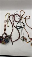 Multi Colored Beaded Jewelry Lot