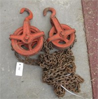 2 American Chain Hoists