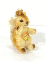 Miniature Steiff Squirrel Figure