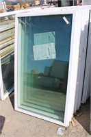 35-1/2x59-1/2 white vinyl window