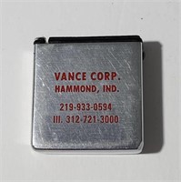 Vintage Vance Corp Hammond Indiana Advertising