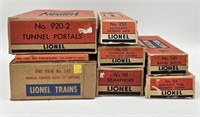 Vintage Lionel Train Accessories in Boxes