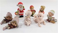 Kewpie Figurines, HomeCo Christmas