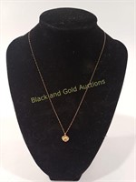 Marked 10K Yellow Gold Necklace