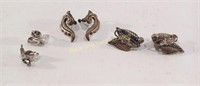 (3) Napier, Sterling & VTG Earrings