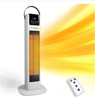 ($89) Halybau 24" Tower Ceramic Space Heater