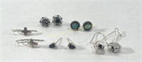 (5) Marked 925 Sterling Silver Earrings