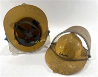 (2) VTG MSA Fireman’s Helmets