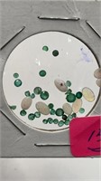 Great Mix of Genuine Gemstones--Emeralds and Opals
