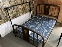 Circa 1930’s Metal Frame Bed