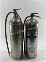 (2) VTG Water Fire Extinguishers