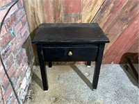 One Drawer End Table