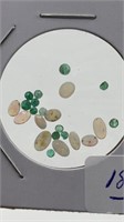 Great Mix--Genuine Emerald and Opals
