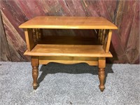 MCM Two Tier End Table #1