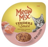 (12)Meow Mix Cat food Tenders in sauce 2.75 oz