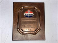 Standard Oil Plaque