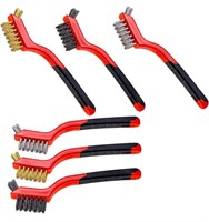 2 packs Wire Brush Sets ,Socell 6pcs