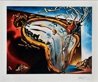 The Moment of First Explosion by Salvador Dali