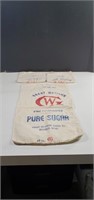 Early 1900s Great Western Sugar Bags, 2x 5lb and