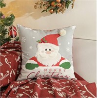 3 Christmas Pillow Covers 18x18 Inches