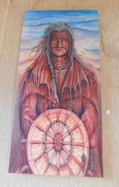 Native American Art on stretched canvas