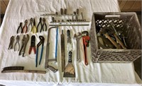 Assorted Tools/Pliers/Wrenches/Hammers/Sockets