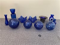 Blue Glass Collection