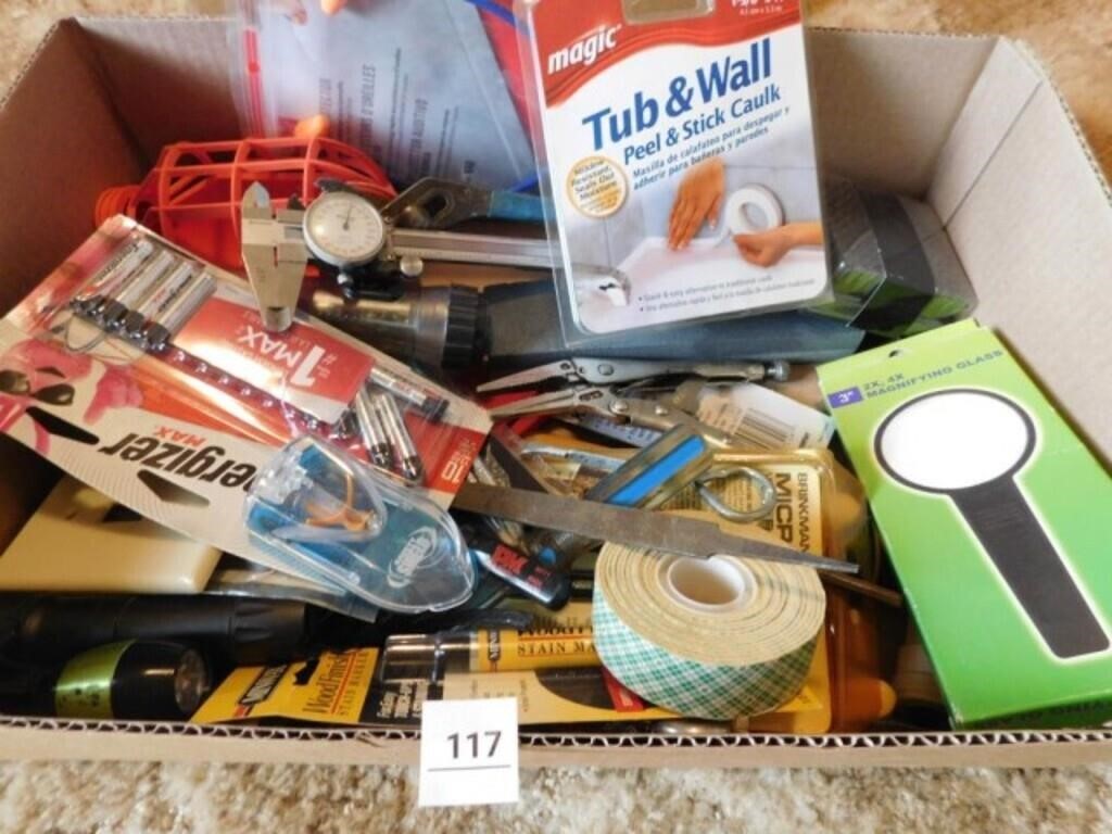 Junk/Tool Drawer Contents (1 box)