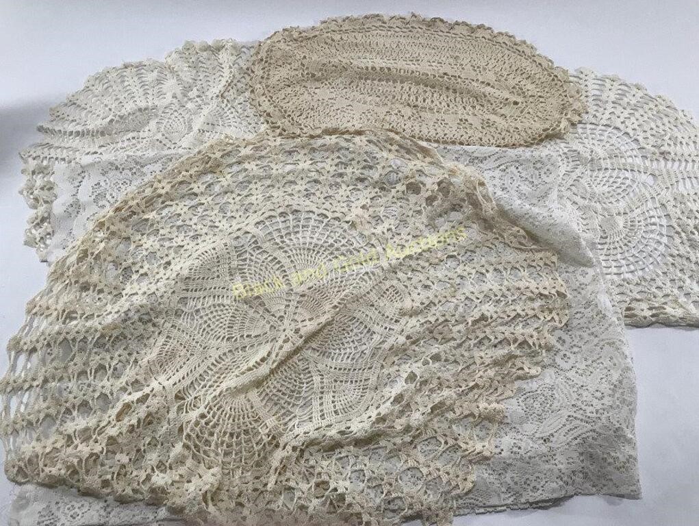 Lace Table Mats & Table Cloth