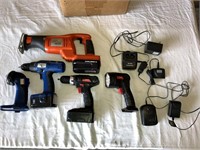 Black & Decker/Drill Master Cordless Power Tools