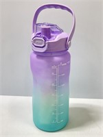 Blue and purple 54 oz water bottle