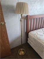 Floor lamp with swing arm - 56" to top of shade