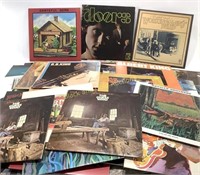 (45) Vinyl Records-The Doors, Grateful Dead