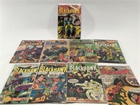 (9) 60's & 80's Blackhawk Comic Books