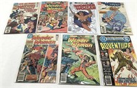 (7) DC Wonder Woman Comic Books