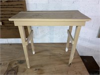 Small Wood Work Table