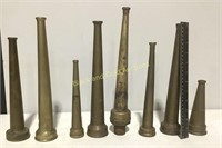 (8)Brass Firehose Nozzles