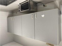Upper & Lower Wall Storage Cabinets & Towel