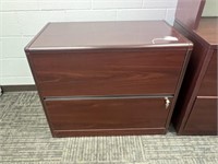 Wood 2 Drawer Lateral File Cabinet