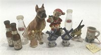 Assortment of Decorations / Salt & Pepper Shakers