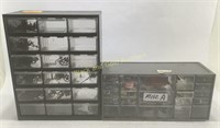 (2) Garage Tool Box / Storage with Gears & Tools