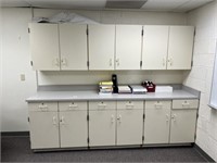 Upper & Lower Wall Storage Cabinets-Room 148