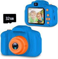 Seckton Kids HD Camera  32GB SD - Navy Blue