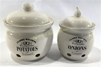 Claire Wilson's Potato & Onion Jars