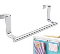 Mziart Modern Towel Bar with Hooks for Bathroom