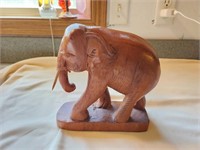 Carved Wood Elephant.